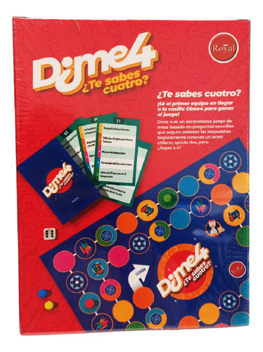 Dime4 Royal Juego De Mesa 84 Naipes Previa Con Amigos Febo 1