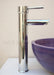Urbis Logic Chrome Monobloc High Bathroom Faucet with Ceramic Closure 1