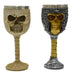 Iluminarte Medieval Decorated Goblet - Skull Design 0