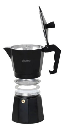 Hudson Combo Italian Coffee Maker + 1/4 Decaffeinated Cabrales Coffee 4