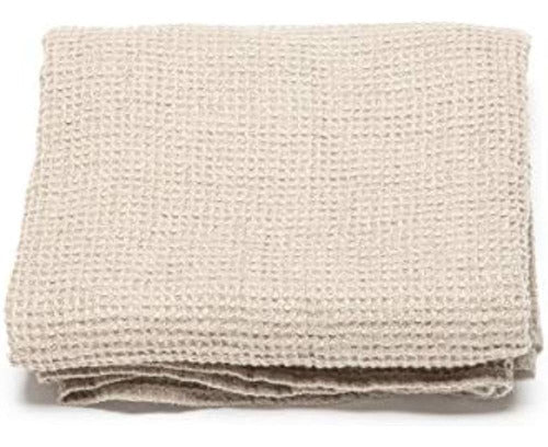 LinenMe Wafer Wash Cloths, 12 X 12, Natural 0