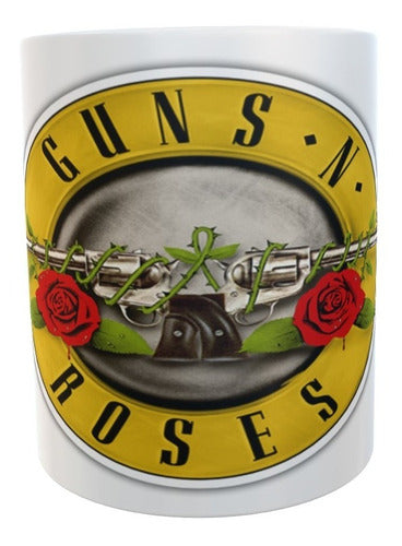 Taza Cerámica Guns N Roses Sublimada Varios Modelos 0