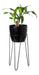 Nordic Design Iron Plant Stand 50cm + 60cm + 2 Black Pots N22 2