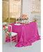 ShinyBeauty Rectangle Sequin Tablecloth 60x102 Inch Hot Pink 5FT 1