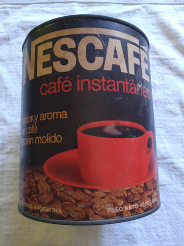 Antigua Lata De Nescafe Año 1976 400 Grs 0