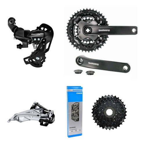 Shimano 24 Speed Transmission Group Set - Oscar Bikes 0