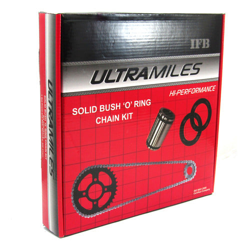 Ultramiles Transmission Bajaj Dominar 4 Plate, Pinion and Chain 0