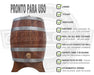 Barril Dorna Cachaça Pipote Bálsamo Vertical 5l Madeira 3