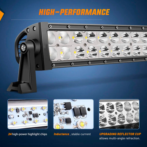 Faro Barra Led Auto 72w 3