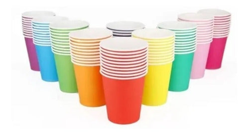 MPA Plain Polypaper Cup for Events 240cc Pack of 6 0