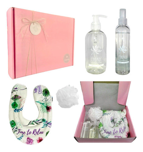 Relax and Unwind with Aromatherapy Jasmine Spa Gift Set - Set Kit Caja Regalo Box Mujer Jazmín Relax Spa N23 Relax