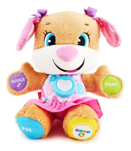 Fisher-Price Laugh & Learn Interactive Puppy Plush in Spanish 0