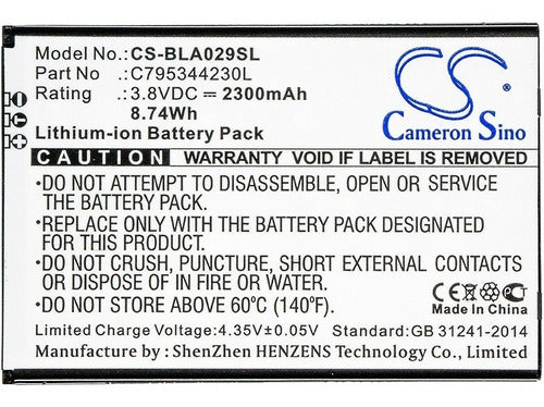 Cameron Sino Battery for BLU Studio J5 - 2300mAh 0