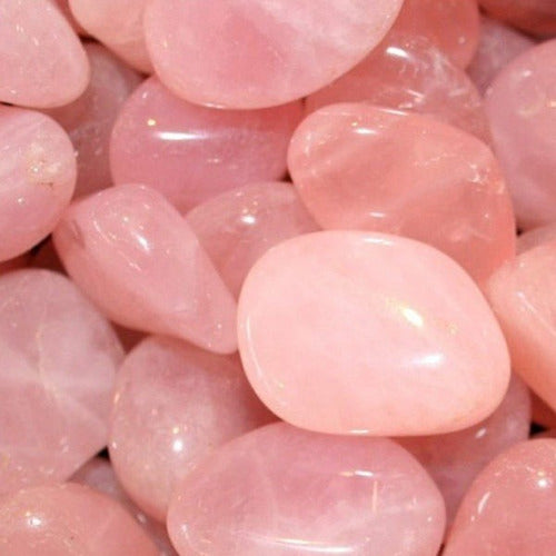 Piedras Gemas Cuarzo Rosa N4 Pulido Mediano Monte Kurama 0