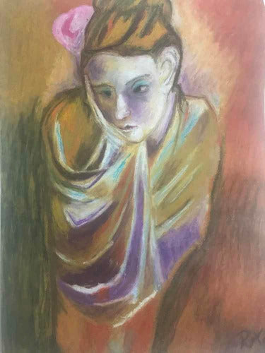 Picasso Painting Copy Pastel Oil 0