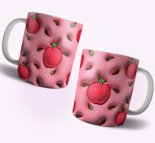 3D Inflated Effect Sublimation Templates for Kids' Mugs #T132 9