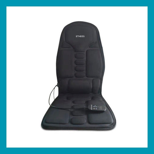 Etheos Vibrating Heating Massage Seat Cushion with Timer - 8 Modes 1