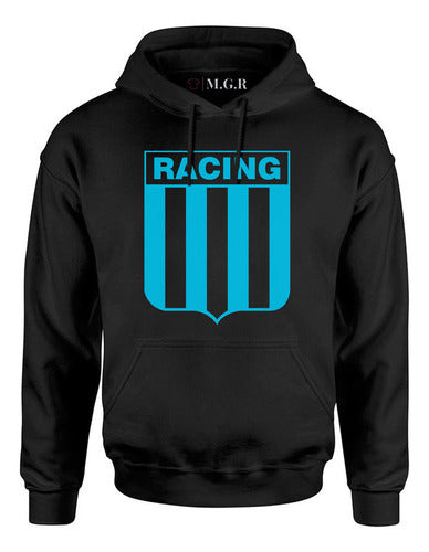 MGR Buzo Canguro Con Capucha - Racing Club - 02 0