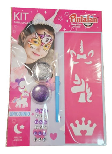 Pintafan Blister Maquillaje Artistico Unicornio Glitter 0