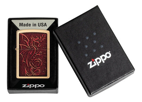 Zippo Medieval Mythological Original Garantia 28427 5