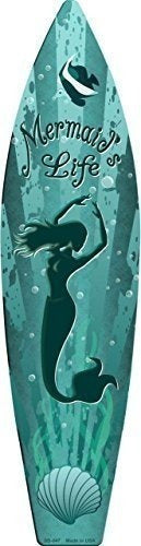 Smart Blonde Sirenas Vida Metal Novedad Signo De Tablas De Surf SB047 0