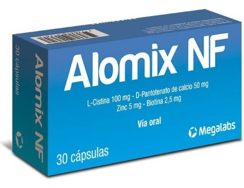 Alomix® X 30 Cap. (Alopecia Treatment, Strengthens Nails) 0