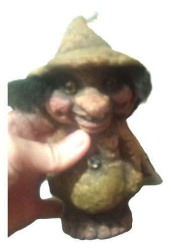 Boneco Troll Norueguês Importado Gnomo Duende Boa Sorte Rpg 0