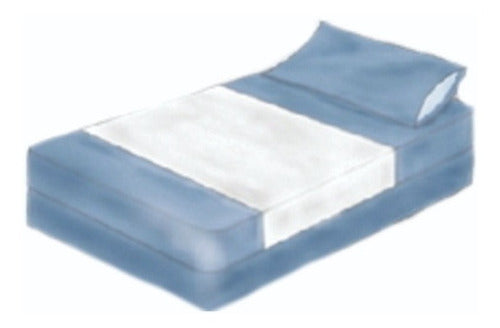 Dimy Waterproof Zalea PVC Mattress Protector 1.40 X 1.20 for Babies and Adults 2