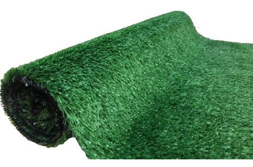 High Traffic 15mm Artificial Grass Roll - 4.20m² (2x2.10m) - Resistant Synthetic Turf 0