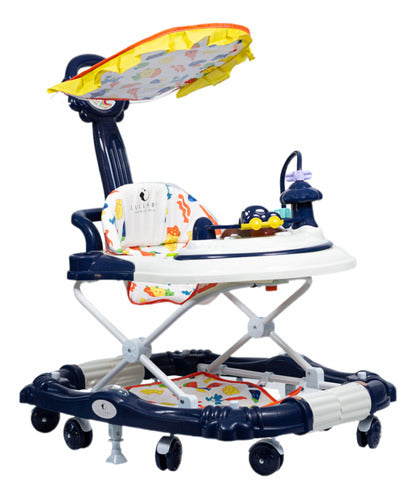 Nathan Imperio Deluxe Baby Walker with Sound and Lights - Rocking System 0