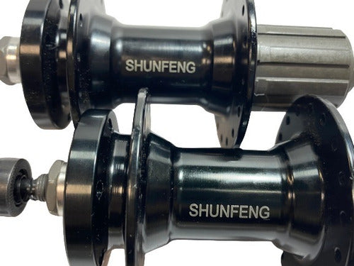 Shunfeng 36 Holes Front/Rear Hubs SFA217 - Works! 1