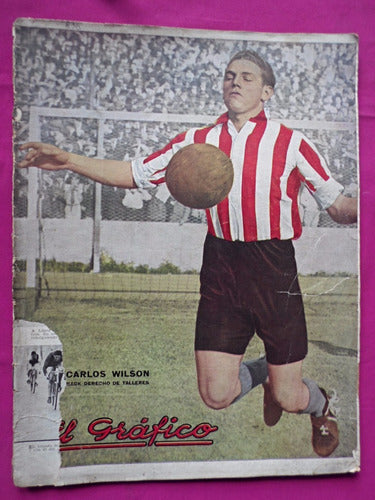 El Grafico N° 830 Año 1935 Poster Beristain Platense - Boca 1