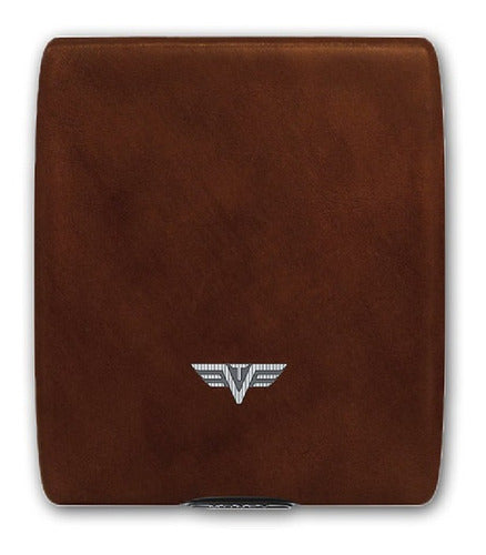 Tru Virtu Monedero Money & Cards Natural Brown 1