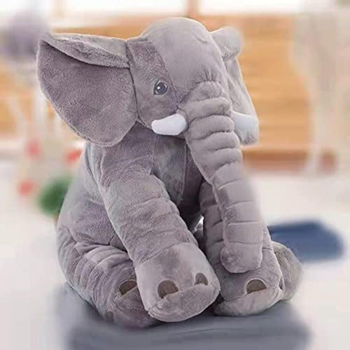 Ryttir Large Gray Elephant Plush XXl 24 Inches 3