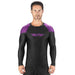 Elite Sports Full Long Sleeve Compression Rash Guard, Mma, Bjj, No Gi, Cross Training, Small, Purple 2