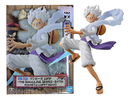 Bandai One Piece Dxf The Grandline Series Luffy Gear 5 Original 0