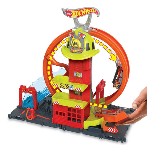 Hot Wheels - Pista City Super Fire Station - Hkx41 1