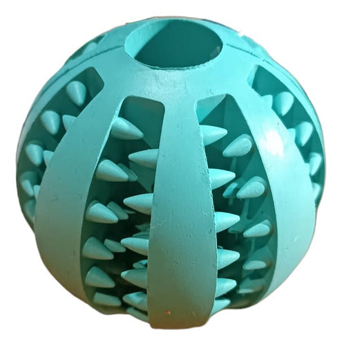 Bestia Peluda Pets Medium Dog Toy Mint Flavor Ball Chew 1