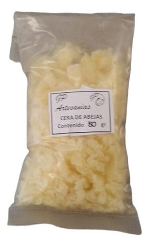 100% Pure Natural Beeswax 50g - Candles-Cosmetics-Wood 0