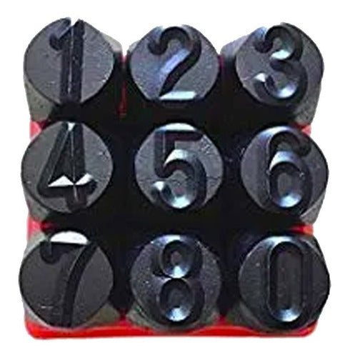 Black Jack Numbers for Punching 0 to 9 K080 Punches 2