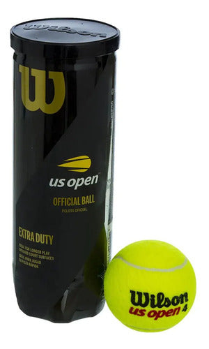 Tubo X3 Pelotas Wilson Extra Duty Raqueta Ténis Mvd Sport 0