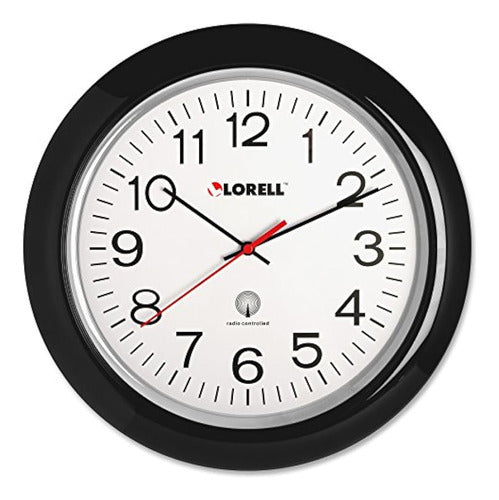 Lorell Wall Clock with Arabic Numbers 13-1/4 Inches Navy 0