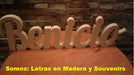 Letras en Madera - Letras Decorativas - Nombre - Envios 5