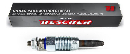 Hescher Kit X4 Preheating Glow Plug HC-112 for Volkswagen Gol 1.6 D 1