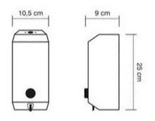 Dispensadores Argentinos Dispenser Shampoo En Acero Inoxidable 1