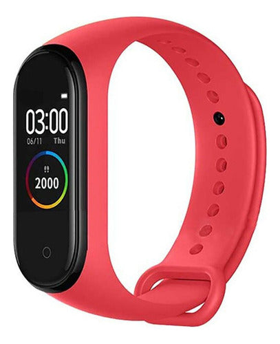 Suono Reloj Smartwatch Smartband M5 Rojo Ppct 0