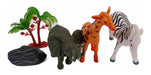 Wild Jungle Animal Set in Bag - Plastic Figurines 0