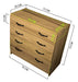 Sajo Classic 4-Drawer Chest of Drawers Organizer 4