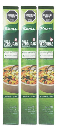 Caldo De Verdura Knorr 3 Tiras De 24x2u Mayorista 0