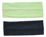 Pack of 2 Wide Elastic Cloth Headbands Ideal for Sports/School 56